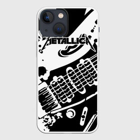 Чехол для iPhone 13 mini с принтом Metallica в Рязани,  |  | album | black | concert | heavy | kirk | metal | metallica | music | rock | tolls | джеймс хэтфилд | кирк хэмметт | клифф бёртон | ларс ульрих | метал | металлика | трэш