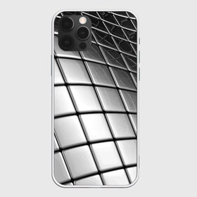 Чехол для iPhone 12 Pro Max с принтом Cell в Рязани, Силикон |  | Тематика изображения на принте: cell | fashion | metal | pattern | клетка | металл | мода | узор