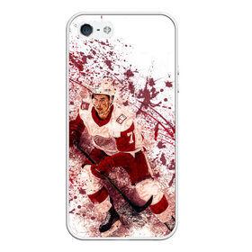 Чехол для iPhone 5/5S матовый с принтом Хоккеист в Рязани, Силикон | Область печати: задняя сторона чехла, без боковых панелей | арена | вхл | клюшка | ковальчук | кхл | лёд | ледовая арена | овечкин | сборная | спорт | спортивная | спотсмен | фетисов | футбол | хокеист | хокей | хоккеист | хоккеитсты | хоккей | шайба