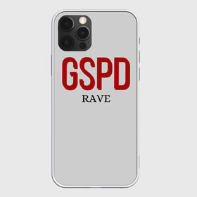 Чехол для iPhone 12 Pro Max с принтом GSPD rave в Рязани, Силикон |  | Тематика изображения на принте: gspd | music | rave | гспд | гспд.