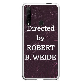 Чехол для Samsung S10E с принтом Directed by ROBERT B. WEIDE в Рязани, Силикон | Область печати: задняя сторона чехла, без боковых панелей | Тематика изображения на принте: directed | directed by | mem | meme | memes | robert | weide | бай | вейд | вейде | директ | директед | заставка | интернет | кино | мем | мемы | прикол | приколы | режиссер | роберт | титры | фильмы | юмор