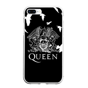 Чехол для iPhone 7Plus/8 Plus матовый с принтом Queen в Рязани, Силикон | Область печати: задняя сторона чехла, без боковых панелей | bohemian | brian | freddie | john | mercury | must go on | queen | rhapsody | roger | taylor | the miracle | the show | богемская | рапсодия | роджер тейлор | фредди меркьюри