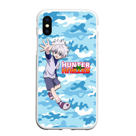 Чехол для iPhone XS Max матовый с принтом Киллуа Hunter x Hunter в Рязани, Силикон | Область печати: задняя сторона чехла, без боковых панелей | anime | hunter | hunter x hunter | killua | zoldyck | аниме | зодиак | охотник | охотники