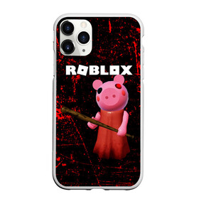 Чехол для iPhone 11 Pro Max матовый с принтом ROBLOX PIGGY - СВИНКА ПИГГИ в Рязани, Силикон |  | pig | piggy | roblox | игра | компьютерная игра | логотип | онлайн | онлайн игра | пигги | поросенок | роблакс | роблокс | свинка | свинья