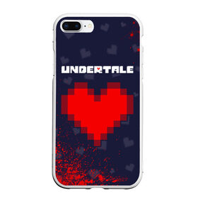 Чехол для iPhone 7Plus/8 Plus матовый с принтом UNDERTALE АНДЕРТЕЙЛ в Рязани, Силикон | Область печати: задняя сторона чехла, без боковых панелей | annoying | asriel | chara | dog | frisk | game | games | logo | papyrus | sans | tale | under | undertale | азриэль | андер | андертейл | игра | игры | лого | логотип | надоедливая | папирус | санс | сердечко | сердце | символ | символы | собака 