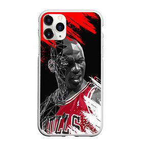 Чехол для iPhone 11 Pro Max матовый с принтом MICHAEL JORDAN в Рязани, Силикон |  | jordan | michael | michael jordan | nba | баскетбол | баскетболист | джордан | защитник | майкл | майкл джордан | нба