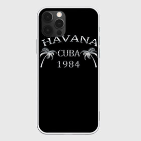 Чехол для iPhone 12 Pro Max с принтом Havana в Рязани, Силикон |  | Тематика изображения на принте: 1981 | 1984 | cuba | havana | гавана | закат | куба | пальма | потерялся | прикол | путишествие | путишествия | серебро | че гевара | чегевара | эрнесто