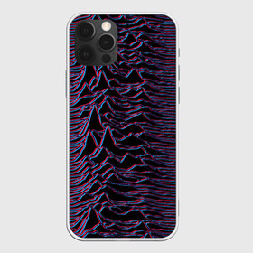 Чехол для iPhone 12 Pro Max с принтом Joy Division Glitch в Рязани, Силикон |  | Тематика изображения на принте: glitch | ian curtis | joy division | rock | unknown pleasures | глюк | иэн кёртис | рок