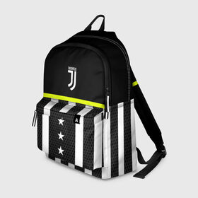 Рюкзак 3D с принтом Juventus | Back to Shchool (2021/22) в Рязани, 100% полиэстер | лямки с регулируемой длиной, сверху петелька, чтобы рюкзак можно было повесить на вешалку. Основное отделение закрывается на молнию, как и внешний карман. Внутри два дополнительных кармана, один из которых закрывается на молнию. По бокам два дополнительных кармашка | Тематика изображения на принте: 0x000000123 | juve | juventus | ronaldo | юве | ювентус