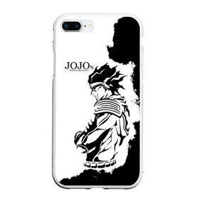 Чехол для iPhone 7Plus/8 Plus матовый с принтом JoJo Bizarre Adventure в Рязани, Силикон | Область печати: задняя сторона чехла, без боковых панелей | Тематика изображения на принте: anime | jojo | jojo’s bizarre adventure | аниме | анимэ | биззаре адвенчер | джо | джо джо | джоджо | джонатан джостар | дзёсукэ хигасиката | дзётаро кудзё | жожо | игги | кира | лого | манга | невероятные приключения