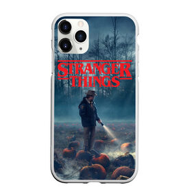 Чехол для iPhone 11 Pro Max матовый с принтом Stranger Things в Рязани, Силикон |  | 11 | demogorgon | dustin | eleven | jim hopper | lucas | mike | nancy | netflix | steve | will | билли | дастин | демогоргон | джойс | джонатан | дина | загадочные события | лукас | майк | макс | нетфликс | нэнси | оди | одиннадцать