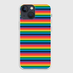 Чехол для iPhone 13 mini с принтом Радужный флаг в Рязани,  |  | pride | rainbow | tiktok | мем | оля тыква | подсяду | прайд | привет | привет я подсяду | радуга | радужный флаг | тик ток | тикток | феминизм | феминитивы | я подсяду