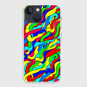 Чехол для iPhone 13 mini с принтом Красочные узоры абстракционизм в Рязани,  |  | abstract | art | neon | pattern | аниме | анимешные | арт | брызги | ван гог | волны | восточный | змеи | искусство | картина | кислотный | краска | краски | море | мысли | неоновые | радуга | радужные | разноцветные