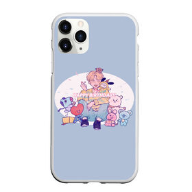 Чехол для iPhone 11 Pro матовый с принтом BTS Happy Birthday в Рязани, Силикон |  | bd | bt21 | bts | hoseok | jhope | jimin | jin | jungkook | namjoon | rm | taehyung | v | бантан | бт21 | бтс | ви | голубая | день рождения | джей хоуп | джин | намджун | подарок | праздник | рм | с днем рождения | тэхен | хосок | чимин