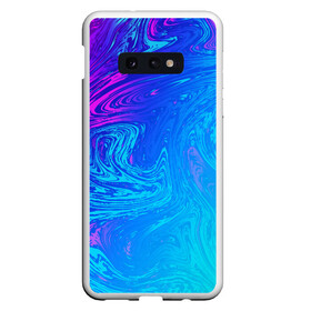 Чехол для Samsung S10E с принтом BACKGROUND IN NEON в Рязани, Силикон | Область печати: задняя сторона чехла, без боковых панелей | Тематика изображения на принте: abstraction | geometry | neon | optic | optical | pattern | visual | абстракция | геометрия | линии | неон | оптический узор | психоделика | текстуры | узор