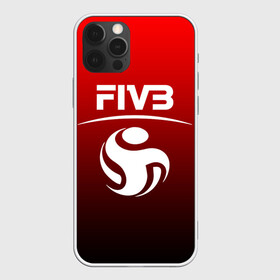 Чехол для iPhone 12 Pro с принтом FIVB ВОЛЕЙБОЛ в Рязани, силикон | область печати: задняя сторона чехла, без боковых панелей | fivb | voleybal | volleyball | волебол | волейбол | волейбола | волейболист | волейболистка | воллейбол | международная | федерация | фивб