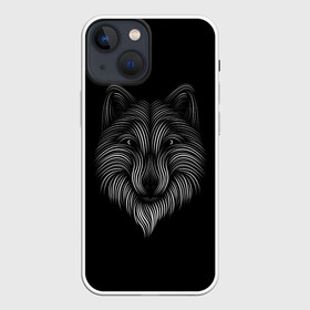 Чехол для iPhone 13 mini с принтом wolf в Рязани,  |  | wolf | арт | волк | волки | волчара | животные | картинка | рисунок