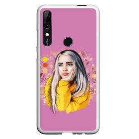 Чехол для Honor P Smart Z с принтом Билли Айлиш / Billie Eilish в Рязани, Силикон | Область печати: задняя сторона чехла, без боковых панелей | billie | billie eilish | eilish | айлиш | билли | билли айлиш