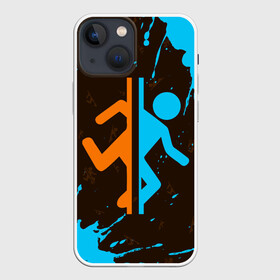 Чехол для iPhone 13 mini с принтом PORTAL   ПОРТАЛ в Рязани,  |  | game | games | half | half life | halflife | life | logo | portal | portal 2 | portal2 | valve | игра | игры | лайф | лого | логотип | логотипы | портал | портал 2 | портал2 | символ | символы | халф | халф лайф | халфлайф