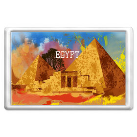 Магнит 45*70 с принтом Египет(Пирамида Хеопса) в Рязани, Пластик | Размер: 78*52 мм; Размер печати: 70*45 | egypt | египет | пирамида хеопса | пирамиды | туристические