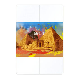 Магнитный плакат 2Х3 с принтом Египет(Пирамида Хеопса) в Рязани, Полимерный материал с магнитным слоем | 6 деталей размером 9*9 см | egypt | египет | пирамида хеопса | пирамиды | туристические