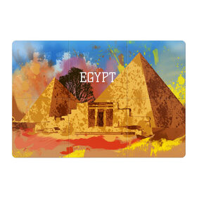 Магнитный плакат 3Х2 с принтом Египет(Пирамида Хеопса) в Рязани, Полимерный материал с магнитным слоем | 6 деталей размером 9*9 см | egypt | египет | пирамида хеопса | пирамиды | туристические
