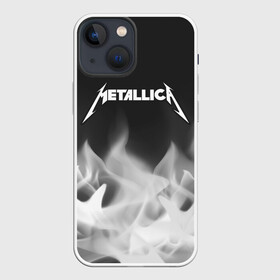 Чехол для iPhone 13 mini с принтом METALLICA   МЕТАЛЛИКА в Рязани,  |  | hetfield | james | logo | metal | metalica | metallica | music | rock | star | джеймс | звезда | знак | ларс | лого | логотип | логотипы | метал | металика | металлика | музыка | рок | символ | символы | ульрих | хэтфилд