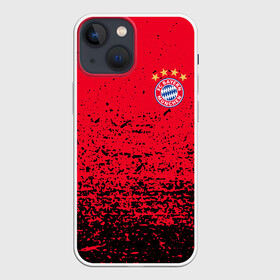 Чехол для iPhone 13 mini с принтом BAYERN MUNCHEN. в Рязани,  |  | bayern | bayern munchen | fc bayern | football | football club | sport | бавария | спорт | футбол | футбольный клуб