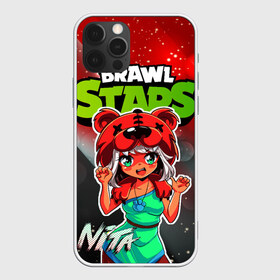 Чехол для iPhone 12 Pro Max с принтом Nita Brawl Stars в Рязани, Силикон |  | anime | brawl | brawl stars | brawlstars | brawl_stars | jessie | nita | аниме | бравл | бравлстарс | девочка | девочка в шкуре медведя | девушка | манга | медведь | нета | нита