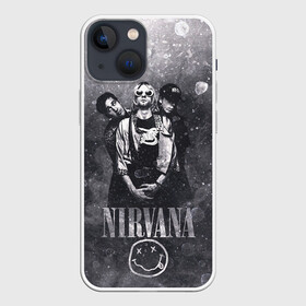 Чехол для iPhone 13 mini с принтом Nirvana в Рязани,  |  | cobain | kurt | nirvana | кобейн | курт | нирвана