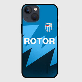 Чехол для iPhone 13 mini с принтом РОТОР Волгоград в Рязани,  |  | fc | football club | rotor | rotor volgograd | sport | vlg | volgograd | волгоград | ротор | ротор волгоград | униформа | фирменные цвета | фк | форма | футбольная | футбольная форма ротор