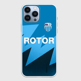 Чехол для iPhone 13 Pro Max с принтом РОТОР Волгоград в Рязани,  |  | fc | football club | rotor | rotor volgograd | sport | vlg | volgograd | волгоград | ротор | ротор волгоград | униформа | фирменные цвета | фк | форма | футбольная | футбольная форма ротор