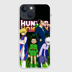 Чехол для iPhone 13 mini с принтом Хантер много героев в Рязани,  |  | anime | hunter x hunter | аниме | гон фрикс | манга | охотник х охотник | хантер хантер | хантеры