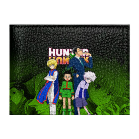 Обложка для студенческого билета с принтом Hunter x Hunter в Рязани, натуральная кожа | Размер: 11*8 см; Печать на всей внешней стороне | anime | hunter x hunter | аниме | гон фрикс | манга | охотник х охотник | хантер хантер | хантеры