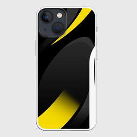 Чехол для iPhone 13 mini с принтом SPORT WEAR YELLOW в Рязани,  |  | abstraction | geometry | neon | sport | sport wear | texture | абстракция | брызги | геометрия | краски | красный | линии | неон | неоновый | полосы | соты | спорт | спортивная одежда | спортивная форма | текстура | фигуры