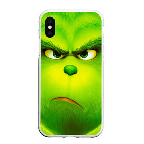 Чехол для iPhone XS Max матовый с принтом Гринч 3D/ The Grinch в Рязани, Силикон | Область печати: задняя сторона чехла, без боковых панелей | Тематика изображения на принте: the grinch | гринч | для детей | мультфильм | рождество