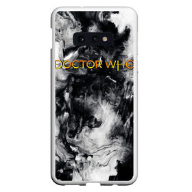 Чехол для Samsung S10E с принтом DOCTOR WHO в Рязани, Силикон | Область печати: задняя сторона чехла, без боковых панелей | Тематика изображения на принте: david tennant | doctor who | jodie whittaker | matt smith | space | tardis | time | время | девид теннант | джоди уиттакер | доктор | доктор кто | космос | мэтт смит | тардис