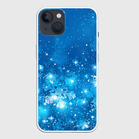 Чехол для iPhone 13 с принтом Снежинки. в Рязани,  |  | abstract | brand | geometry | sport | texture | абстракция | бренд | геометрия | зима | зимние | классика | летние | минимализм | модные | нг | новогодние | новый год | популярные иллюстрации | прикольные картинки