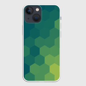 Чехол для iPhone 13 mini с принтом Hexagon в Рязани,  |  | орнамент | текстуры | узор | шестиугольник