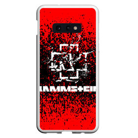 Чехол для Samsung S10E с принтом Rammstein. в Рязани, Силикон | Область печати: задняя сторона чехла, без боковых панелей | music | rammstein | rock | индастриал метал | метал группа | музыка | музыкальная группа | немецкая метал группа | рамштайн | рок | хард рок