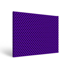 Холст прямоугольный с принтом Dorri в Рязани, 100% ПВХ |  | abstraction | pattern | purple | shapes | абстракция | паттерн | фиолетовый | формы