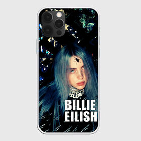 Чехол для iPhone 12 Pro Max с принтом Билли Эйлиш Billie Eilish в Рязани, Силикон |  | billie eilish | билли эйлиш | музыка | певица | текстура