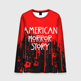 Мужской лонгслив 3D с принтом American Horror Story. в Рязани, 100% полиэстер | длинные рукава, круглый вырез горловины, полуприлегающий силуэт | american horror story | netflix | американ хоррор стори | американская история ужасов | драма | загадочные события | кино | мини сериал | нетфликс | очень странные дела | сериалы | триллер | ужасы | фантастика