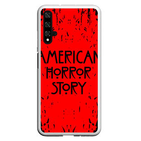 Чехол для Honor 20 с принтом American Horror Story. в Рязани, Силикон | Область печати: задняя сторона чехла, без боковых панелей | 