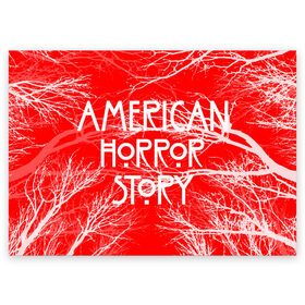 Поздравительная открытка с принтом American Horror Story. в Рязани, 100% бумага | плотность бумаги 280 г/м2, матовая, на обратной стороне линовка и место для марки
 | american horror story | netflix | американ хоррор стори | американская история ужасов | драма | загадочные события | кино | мини сериал | нетфликс | очень странные дела | сериалы | триллер | ужасы | фантастика