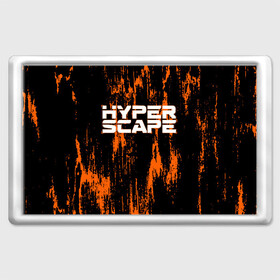 Магнит 45*70 с принтом Hyper Scape. в Рязани, Пластик | Размер: 78*52 мм; Размер печати: 70*45 | esport | games | hyper scape | twitch | игроки | игролюбители | игроманы | игры | киберспорт | королевская битва | корона | твич | хупер скайп | хупер скайпе