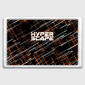 Магнит 45*70 с принтом Hyper Scape. в Рязани, Пластик | Размер: 78*52 мм; Размер печати: 70*45 | esport | games | hyper scape | twitch | игроки | игролюбители | игроманы | игры | киберспорт | королевская битва | корона | твич | хупер скайп | хупер скайпе