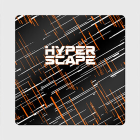 Магнит виниловый Квадрат с принтом Hyper Scape. в Рязани, полимерный материал с магнитным слоем | размер 9*9 см, закругленные углы | esport | games | hyper scape | twitch | игроки | игролюбители | игроманы | игры | киберспорт | королевская битва | корона | твич | хупер скайп | хупер скайпе