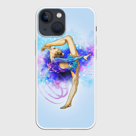 Чехол для iPhone 13 mini с принтом Художественная гимнастика в Рязани,  |  | gymnastics | rhythmic gymnastics | гимнастика | спорт | художественная гимнастика