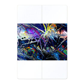 Магнитный плакат 2Х3 с принтом Gasoline stains abstraction в Рязани, Полимерный материал с магнитным слоем | 6 деталей размером 9*9 см | abstract | art | color | digital | gasoline | gradient | stains | texture | абстракция | арт | бензин | градиент | разводы | текстуры | цветной | цифровой